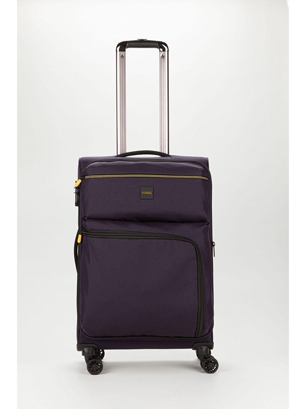 Antrasit Unisex Mavi Hafif Ultra Light Lüx Kumaş Orta Boy Valiz