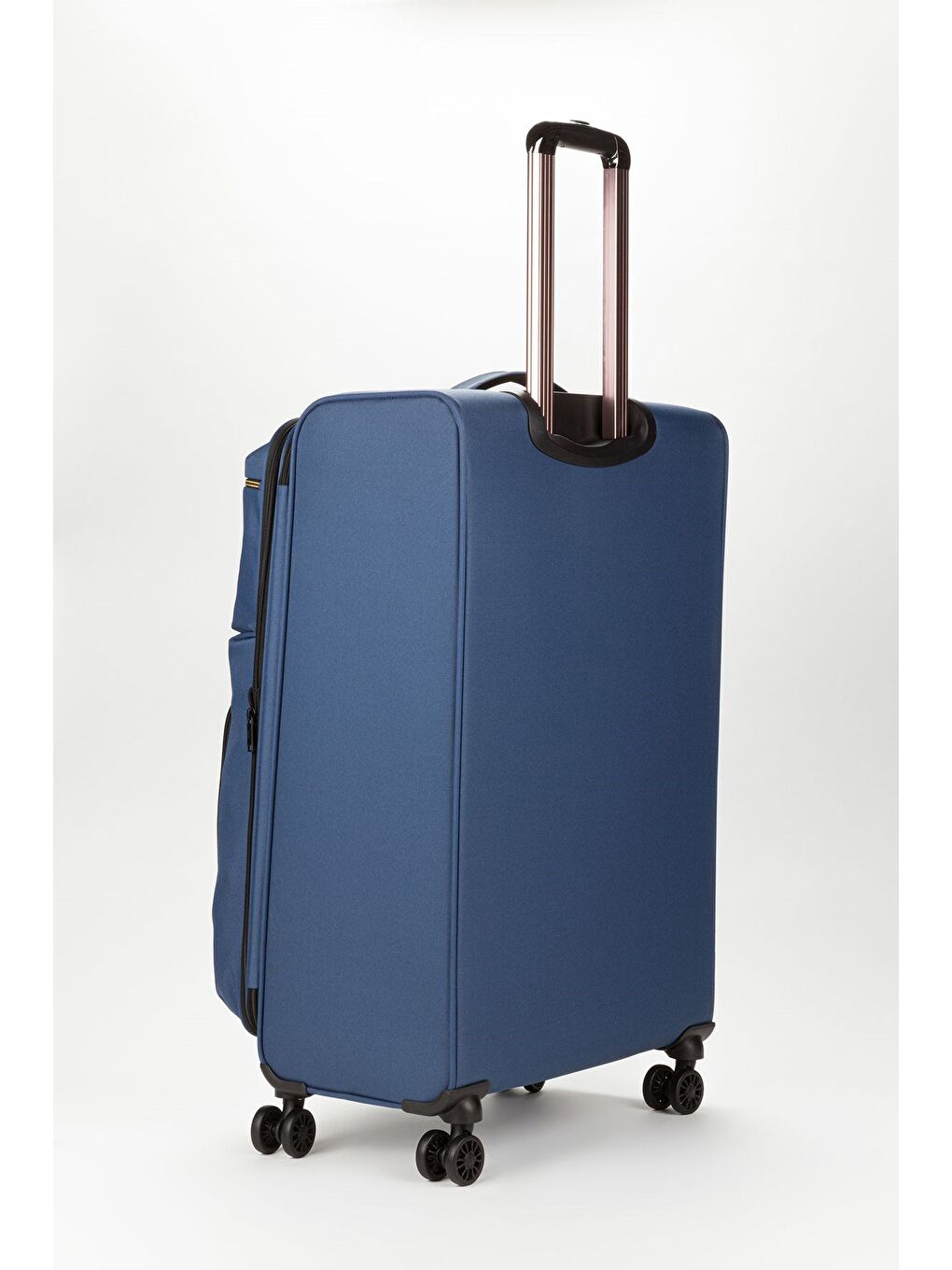 Mavi Unisex Vizon Hafif Ultra Light Lüx Kumaş Büyük Boy Valiz-2