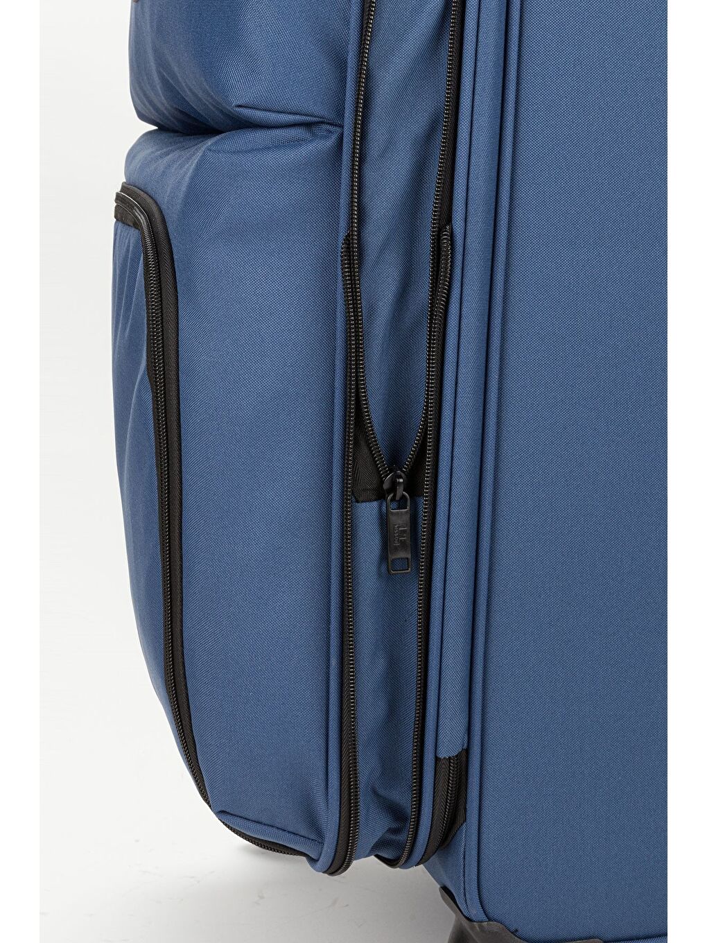 Mavi Unisex Vizon Hafif Ultra Light Lüx Kumaş Büyük Boy Valiz-7