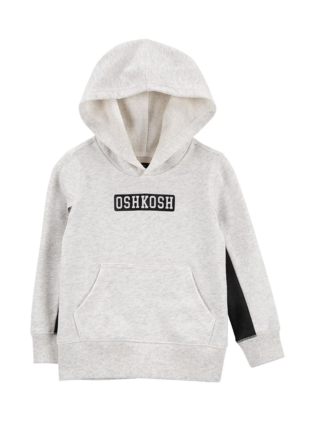 Oshkosh Gri Küçük Erkek Çocuk Kapüşonlu Sweatshirt Gri - 1