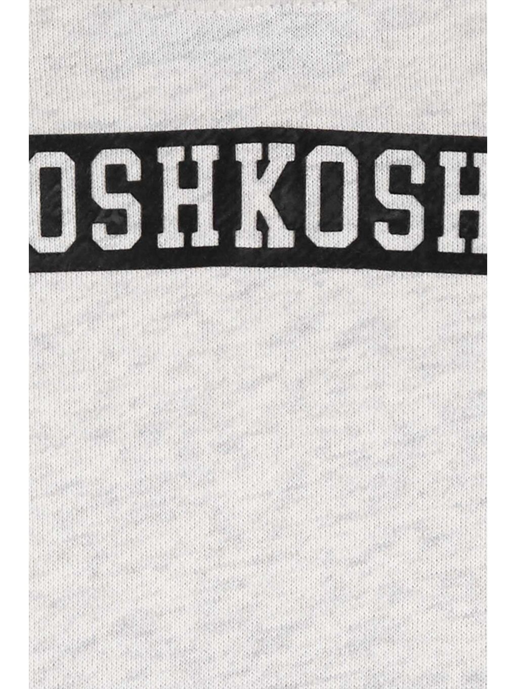 Oshkosh Gri Küçük Erkek Çocuk Kapüşonlu Sweatshirt Gri - 2