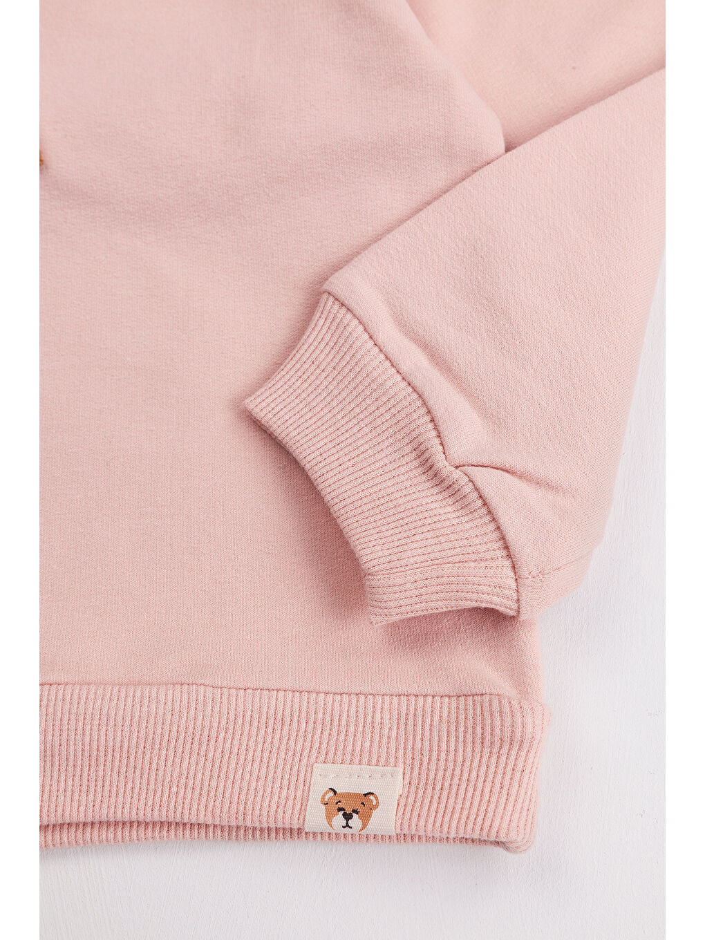 MİSSTUFFY Pembe Kız Çocuk 2'li Paket Basic Sweatshirt - 4