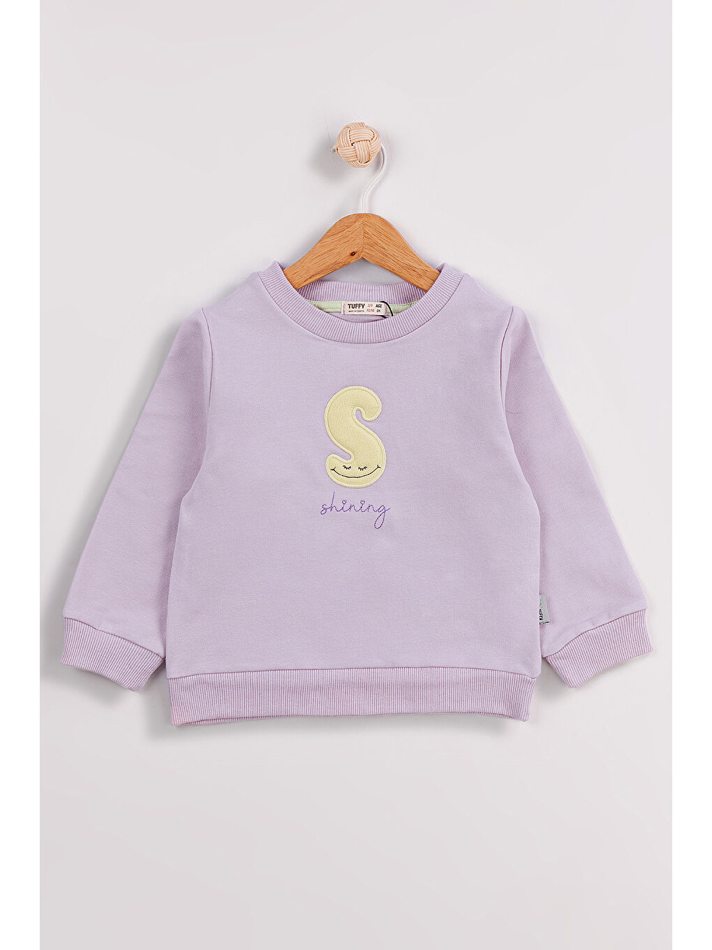 MİSSTUFFY Pembe Kız Çocuk 2'li Paket Basic Sweatshirt - 5