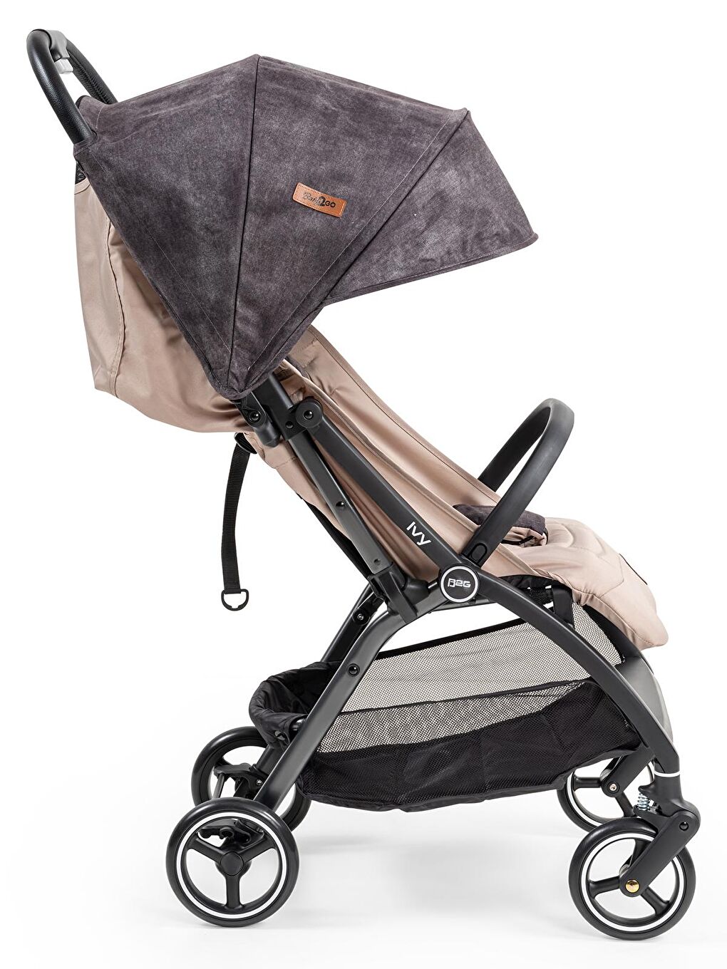 Baby2Go Gri Ivy Kabin Tek Yönlü Bebek Arabası Gri - 1