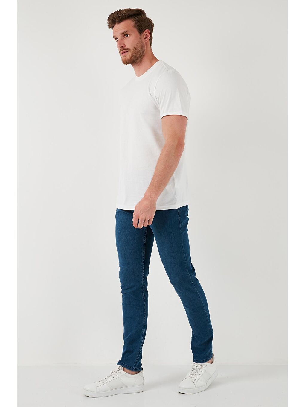 Buratti Mavi Yüksek Bel Slim Fit Jeans 6440305 - 2