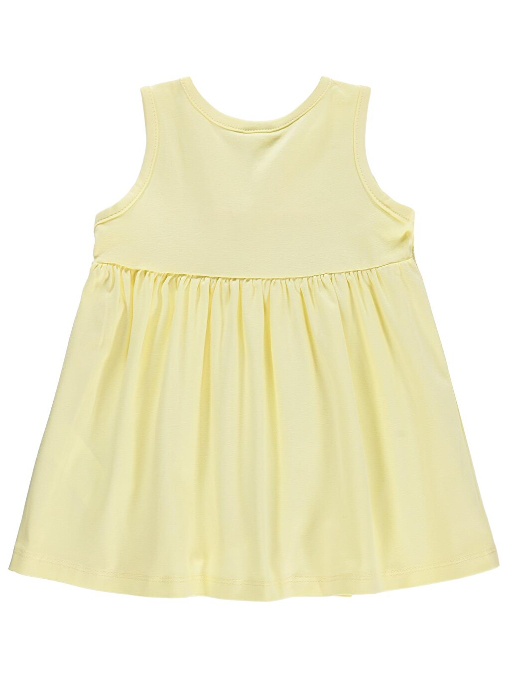 Baby Gipe - Kurdelalı 6-18 Ay Elbise - Sarı-1