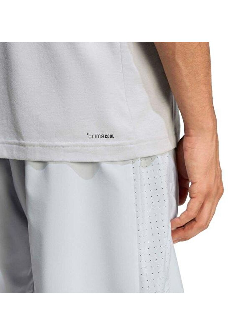 Workout Essentials Feelready Erkek Gri Yuvarlak Yaka Tişört-2