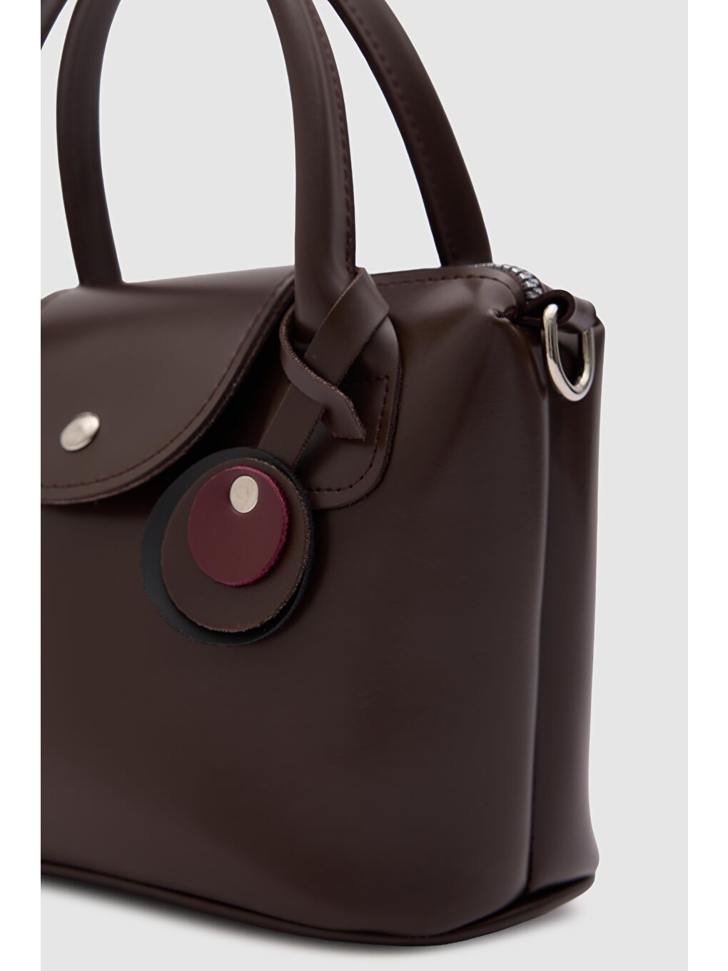 Kahverengi Bondi Kapaklı Çapraz Çanta Kahve-3