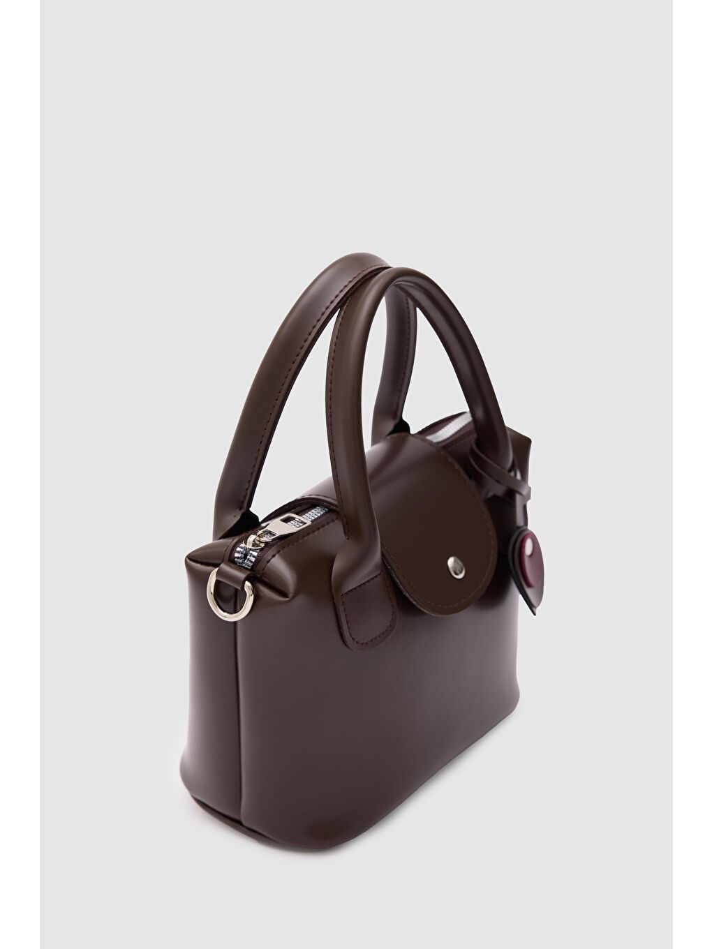 Kahverengi Bondi Kapaklı Çapraz Çanta Kahve-4