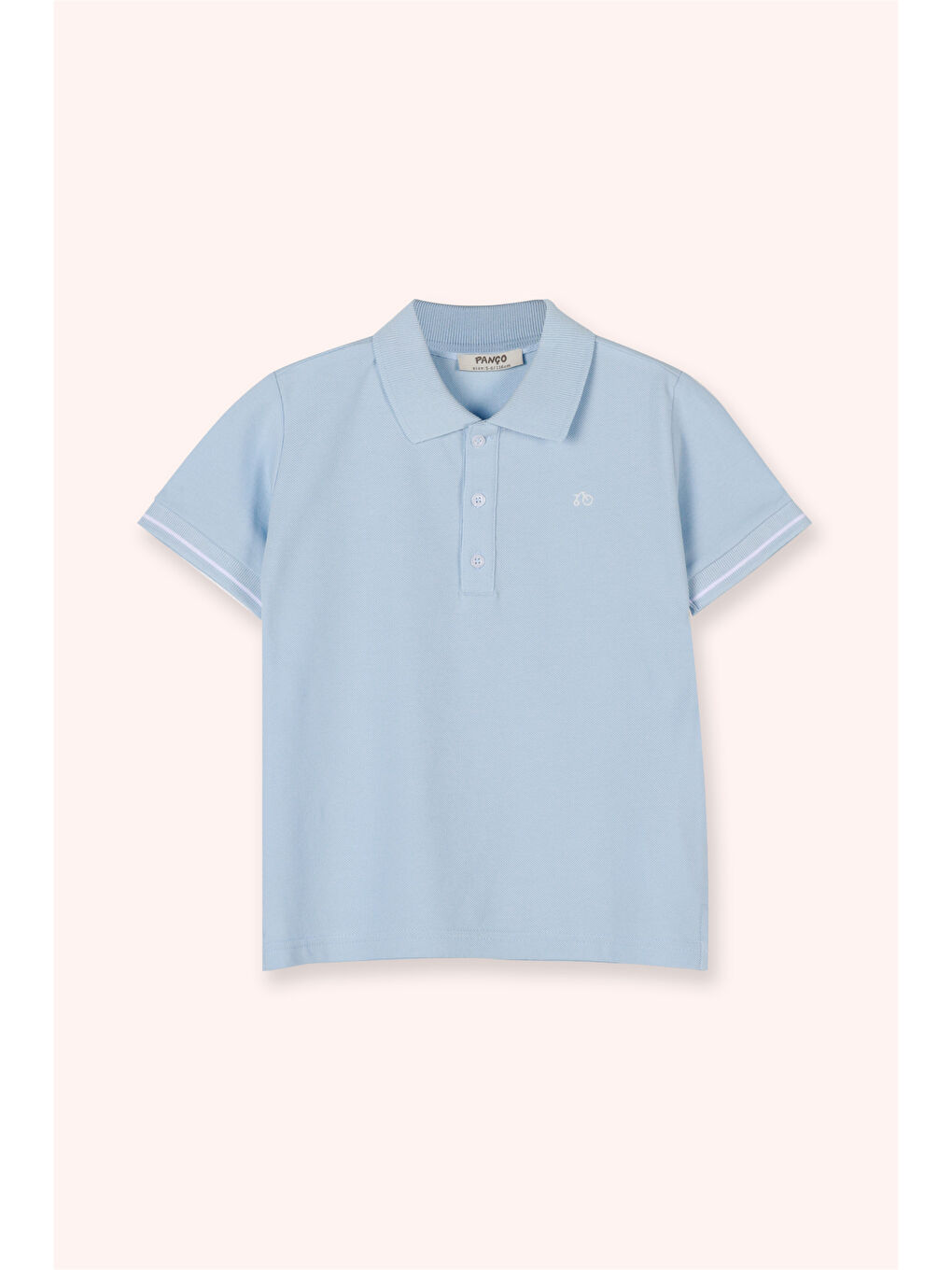 Mavi Erkek Çocuk Polo T-Shirt Somon