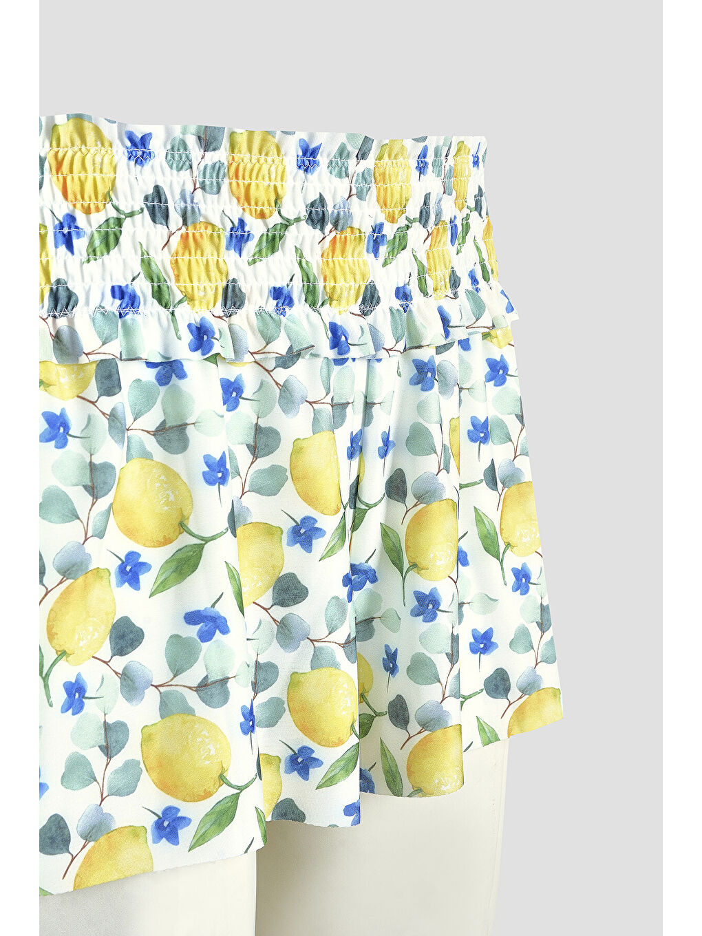 Karışık Renkli Lemon Şort Etek-2