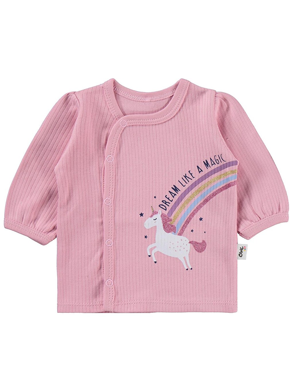 Baby Baskılı Zıbın Takımları - Pembe-2