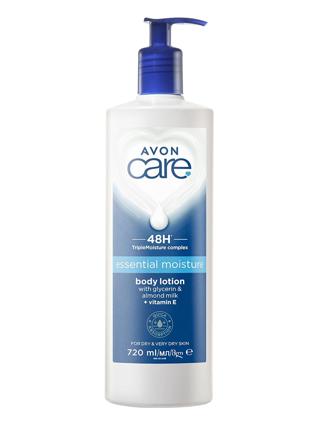 AVON Care Gliserin ve Badem Sütü içeren Yoğun Nemlendirici Vücut Losyonu 720 Ml.