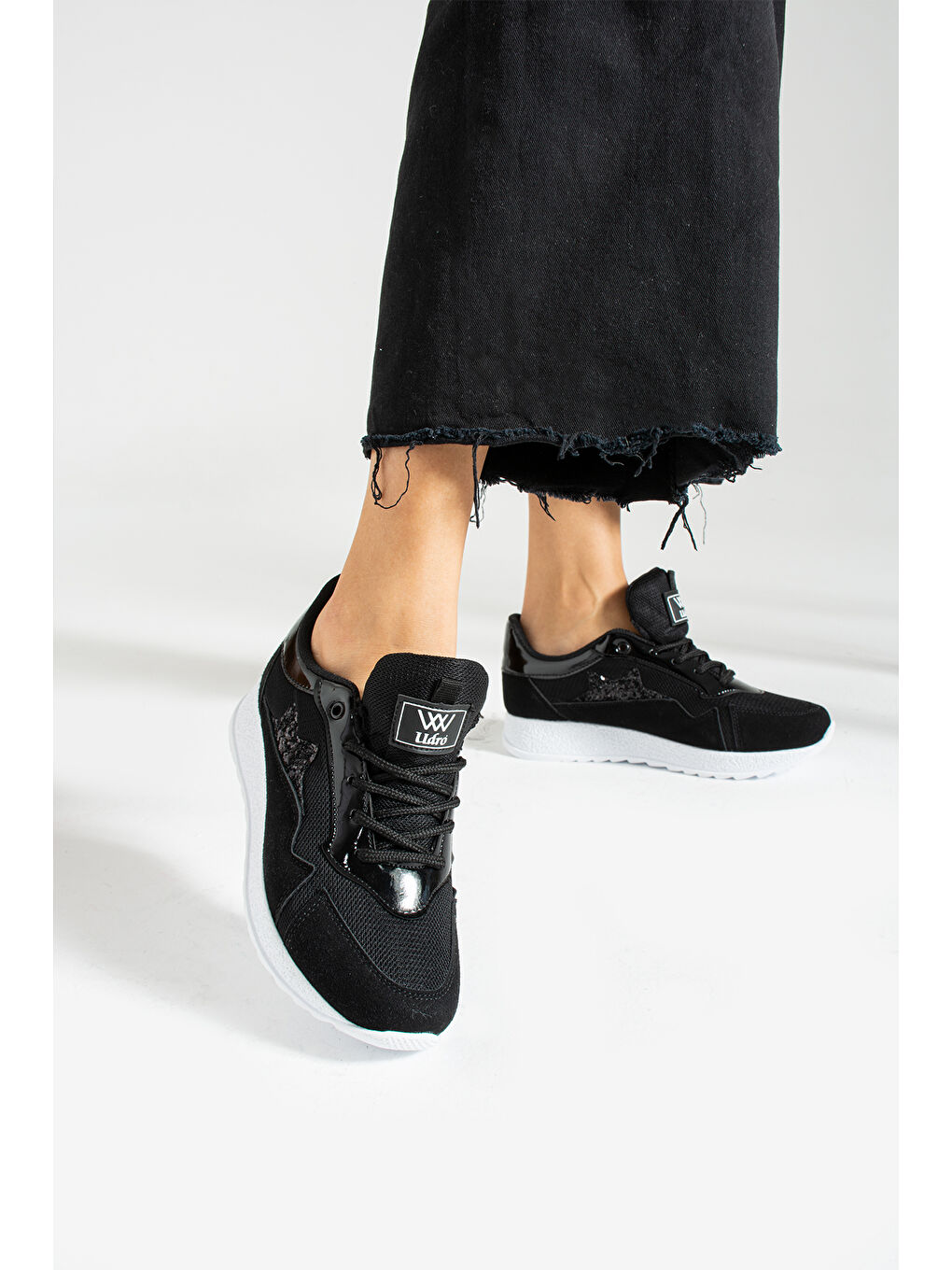 Siyah KADIN SPOR AYAKKABI-1