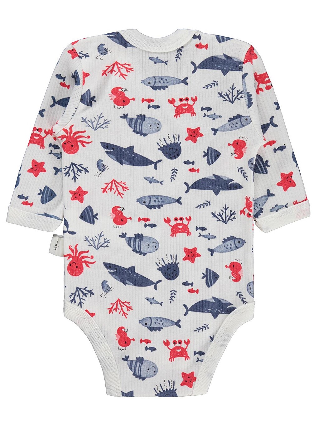 Baby Balina Empirme 1-36 Ay Çıtçıtlı Badi - Ekru-1