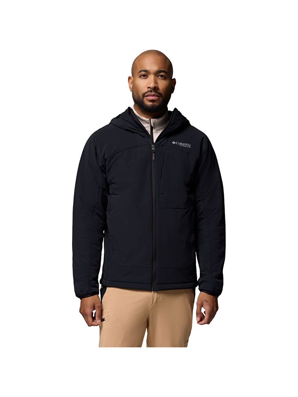 Columbai Silver Leaf™ Lite Hooded Jacket Siyah Erkek Outdoor Mont WO0604-010-1