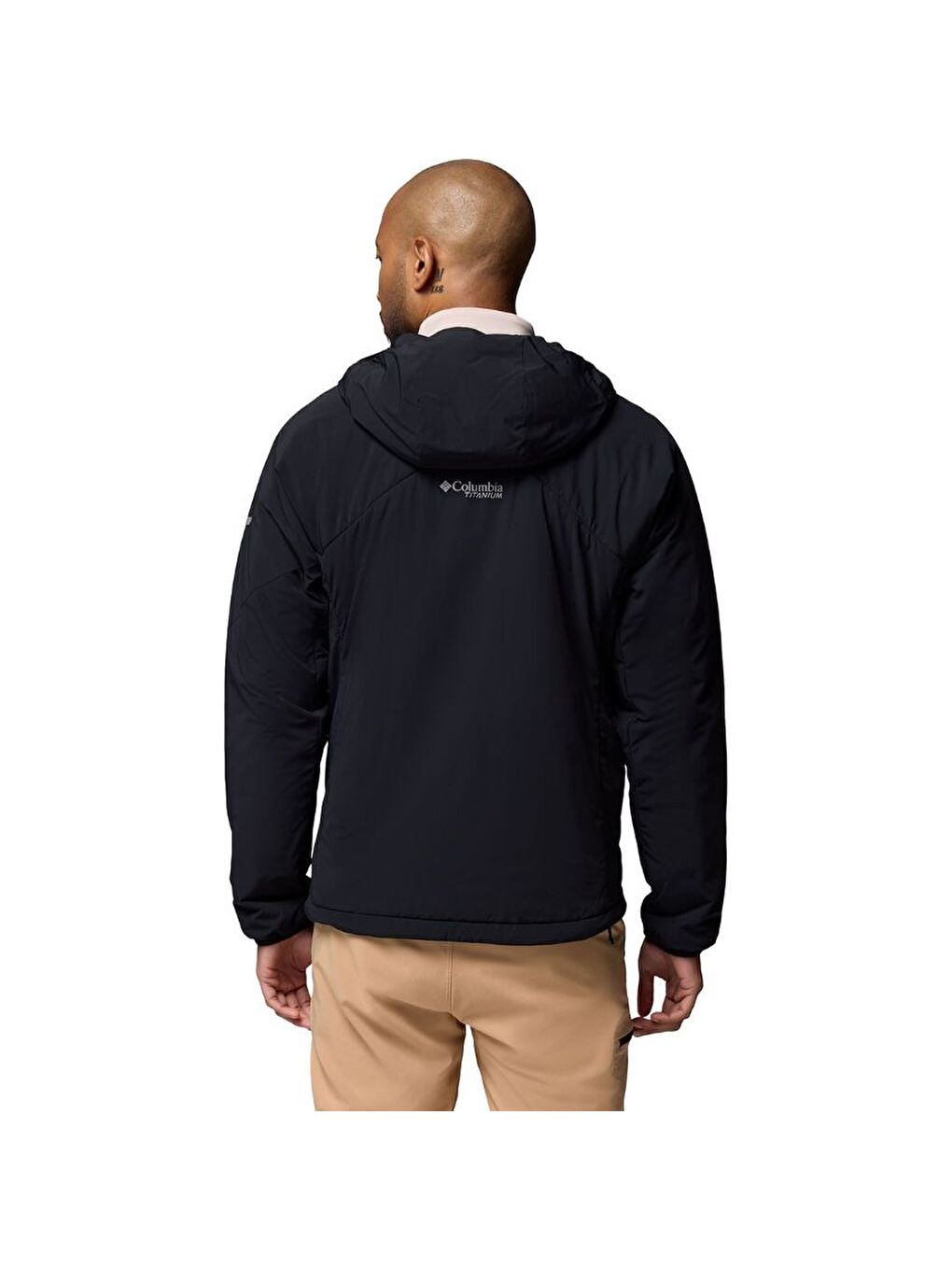 Columbai Silver Leaf™ Lite Hooded Jacket Siyah Erkek Outdoor Mont WO0604-010-2