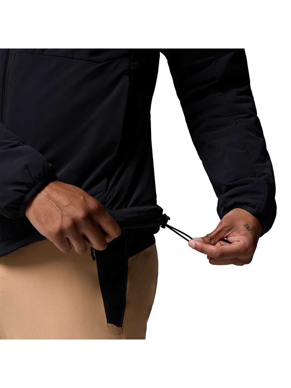 Columbai Silver Leaf™ Lite Hooded Jacket Siyah Erkek Outdoor Mont WO0604-010-4