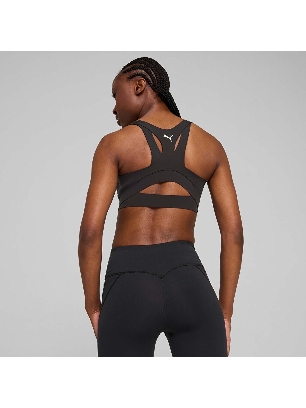 Siyah PWR SHAPELUXE Spor Sütyeni-4