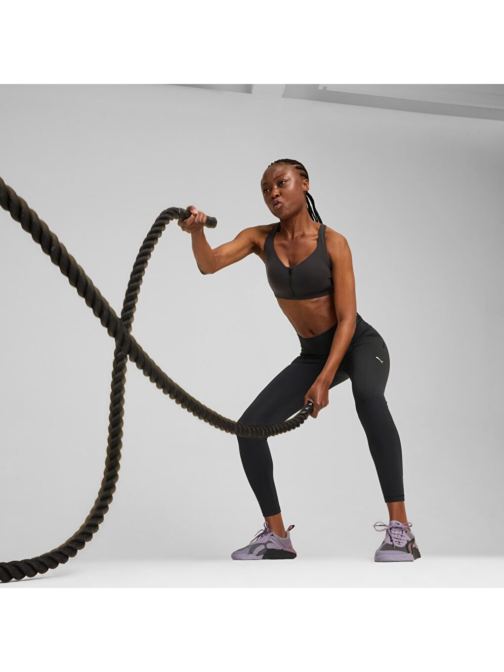 Siyah PWR SHAPELUXE Spor Sütyeni