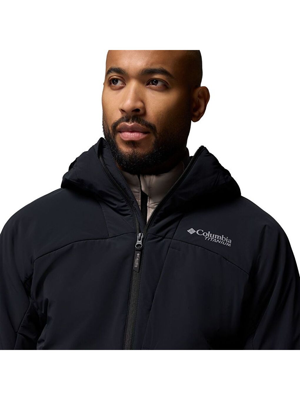 Columbai Silver Leaf™ Lite Hooded Jacket Siyah Erkek Outdoor Mont WO0604-010-6