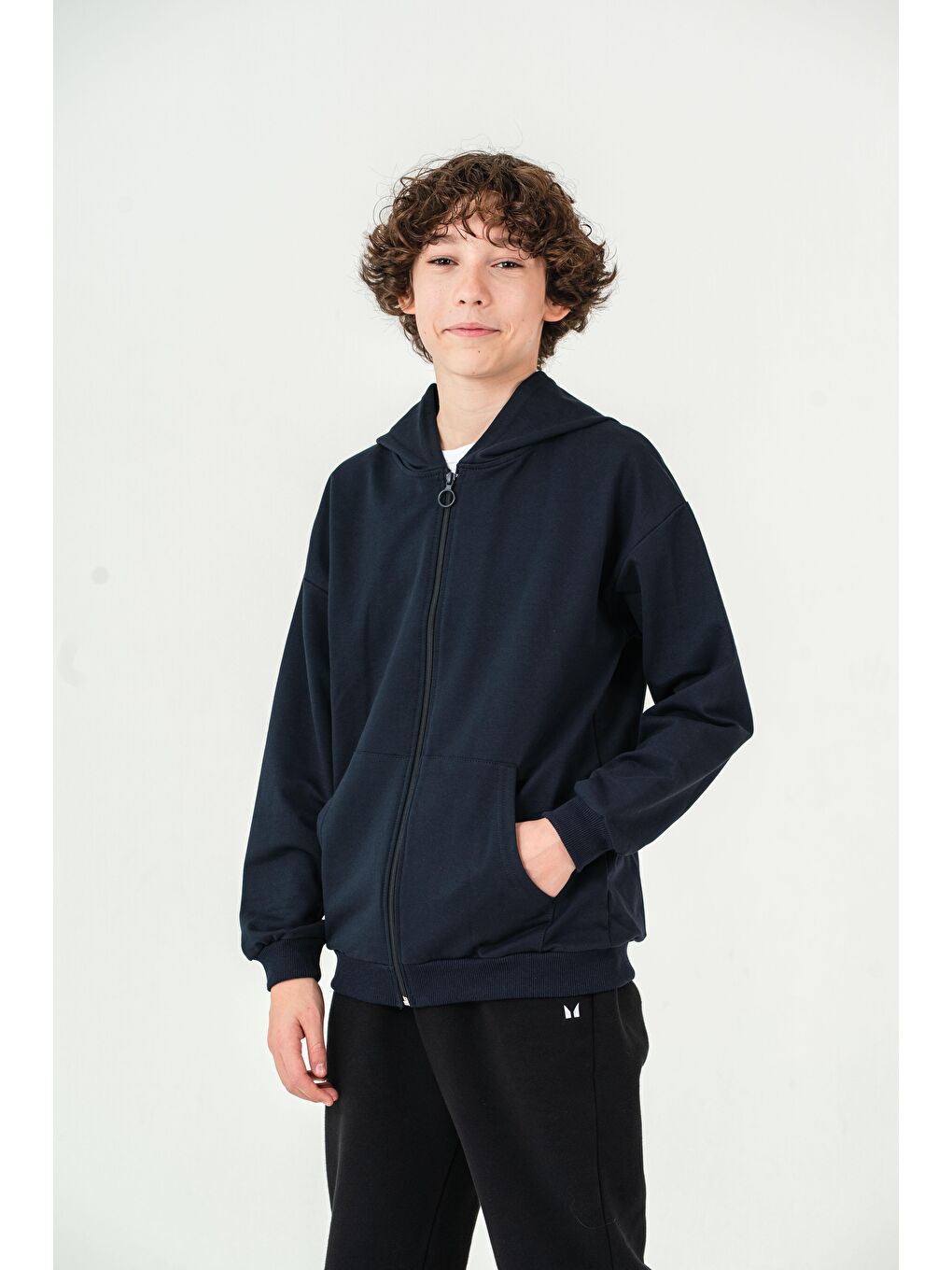 Lacivert Basic Erkek Çocuk Ceket-1