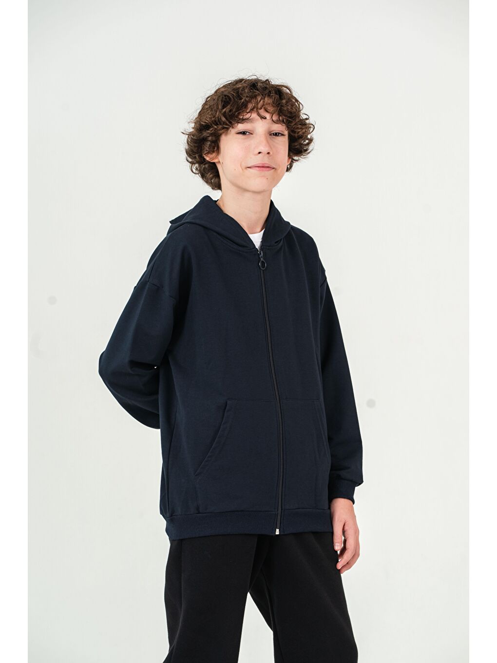 Lacivert Basic Erkek Çocuk Ceket-2