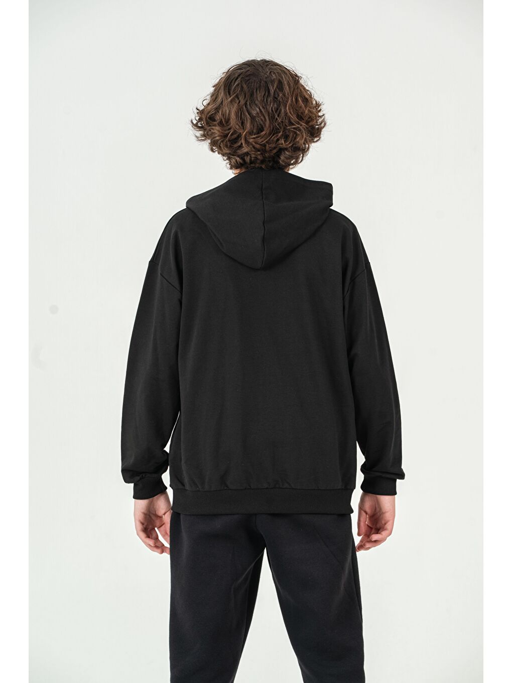 Siyah Basic Erkek Çocuk Ceket-3