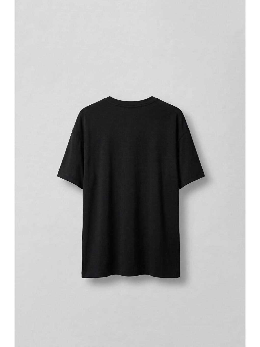 Erkek Oversize T-Shirt Siyah-1