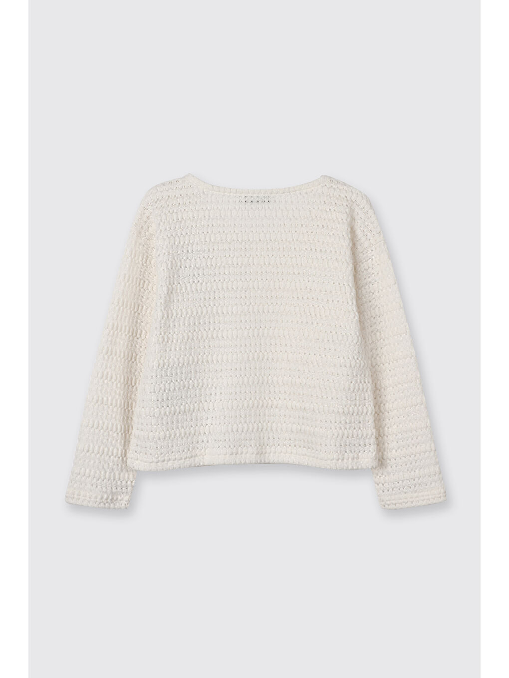 Kız Çocuk Aplike Detaylı Hırka Ekru-4