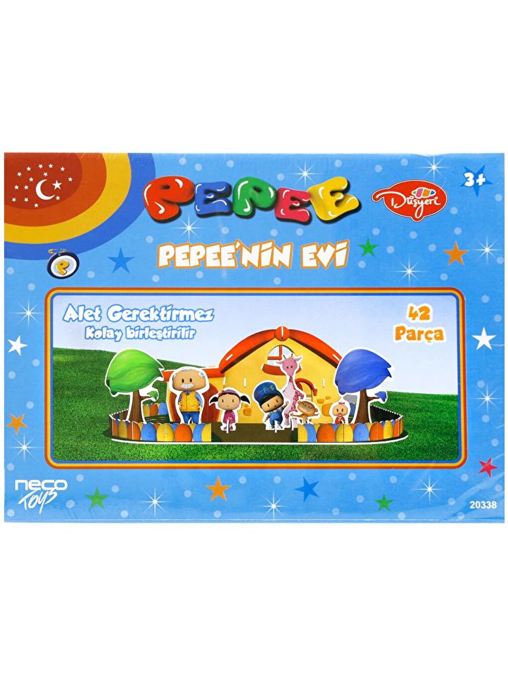 Cubic Fun Karışık 3D 42 Parça 3 Boyutlu Puzzle Pepee’nin Evi - 1