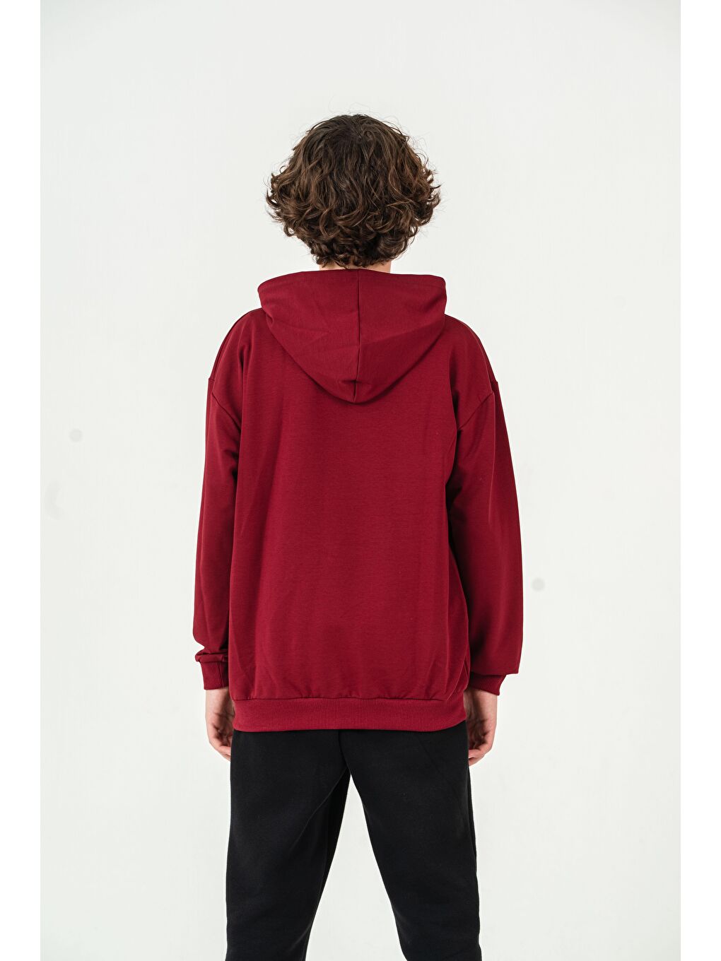 Bordo Basic Erkek Çocuk Ceket-3