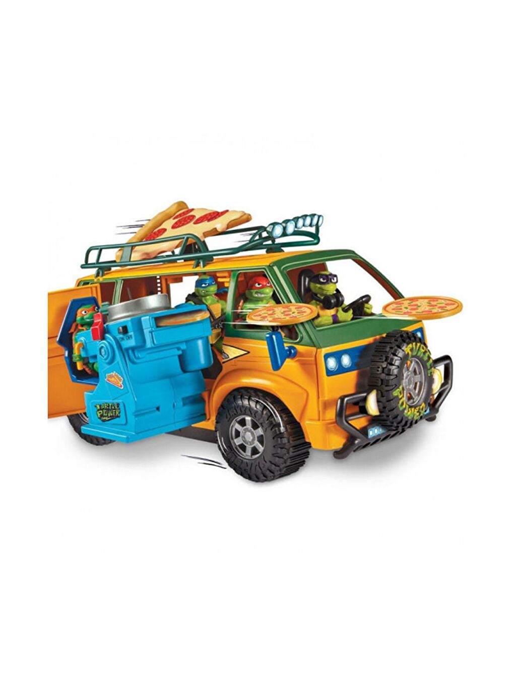 Ninja Turtles Beyaz-Renklibaskı TMNT Karavan 83468