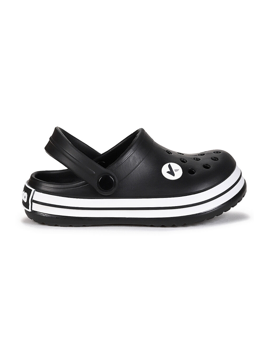 Siyah Magda Eva Plaj Havuz Okul Kreş Erkek Çocuk Terlik-1