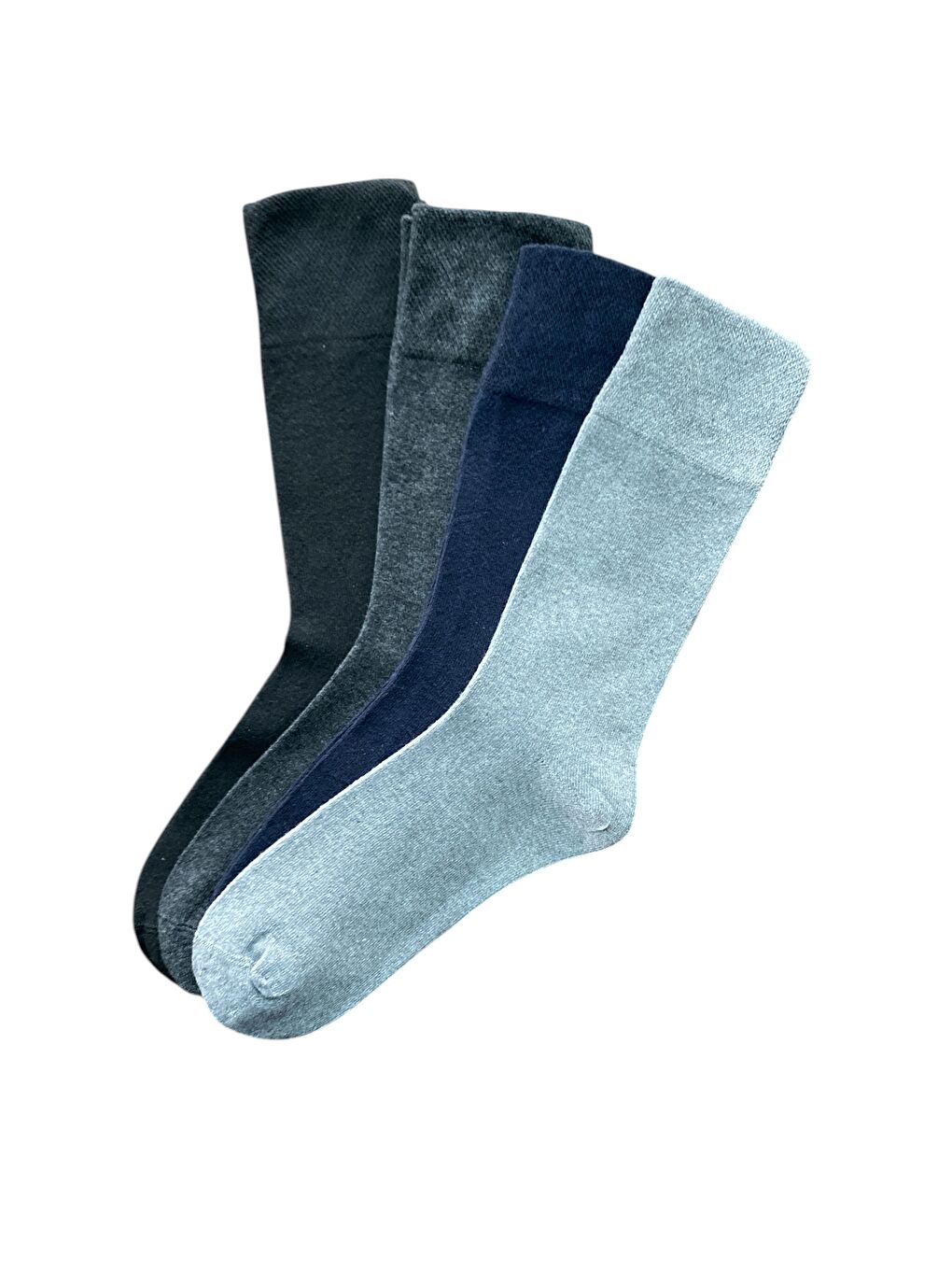 Karışık 12'li Erkek Pamuklu Diyabet Hastaları İçin Özel Tasarım Dikişsiz Yumuşak Yıkamalı Kokulu Soket Çorap-1