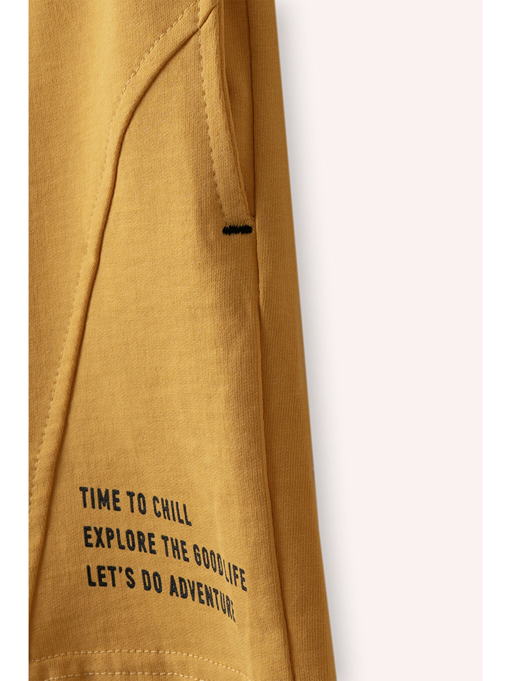 Erkek Çocuk Şort Sarı-1