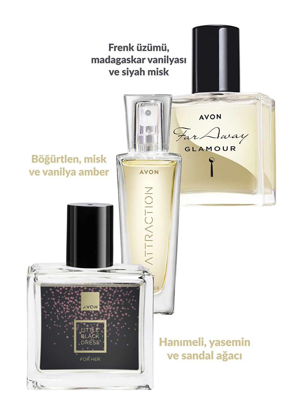 Little Black Dress Far Away Glamour ve Attraction Kadın Parfüm Paketi-1