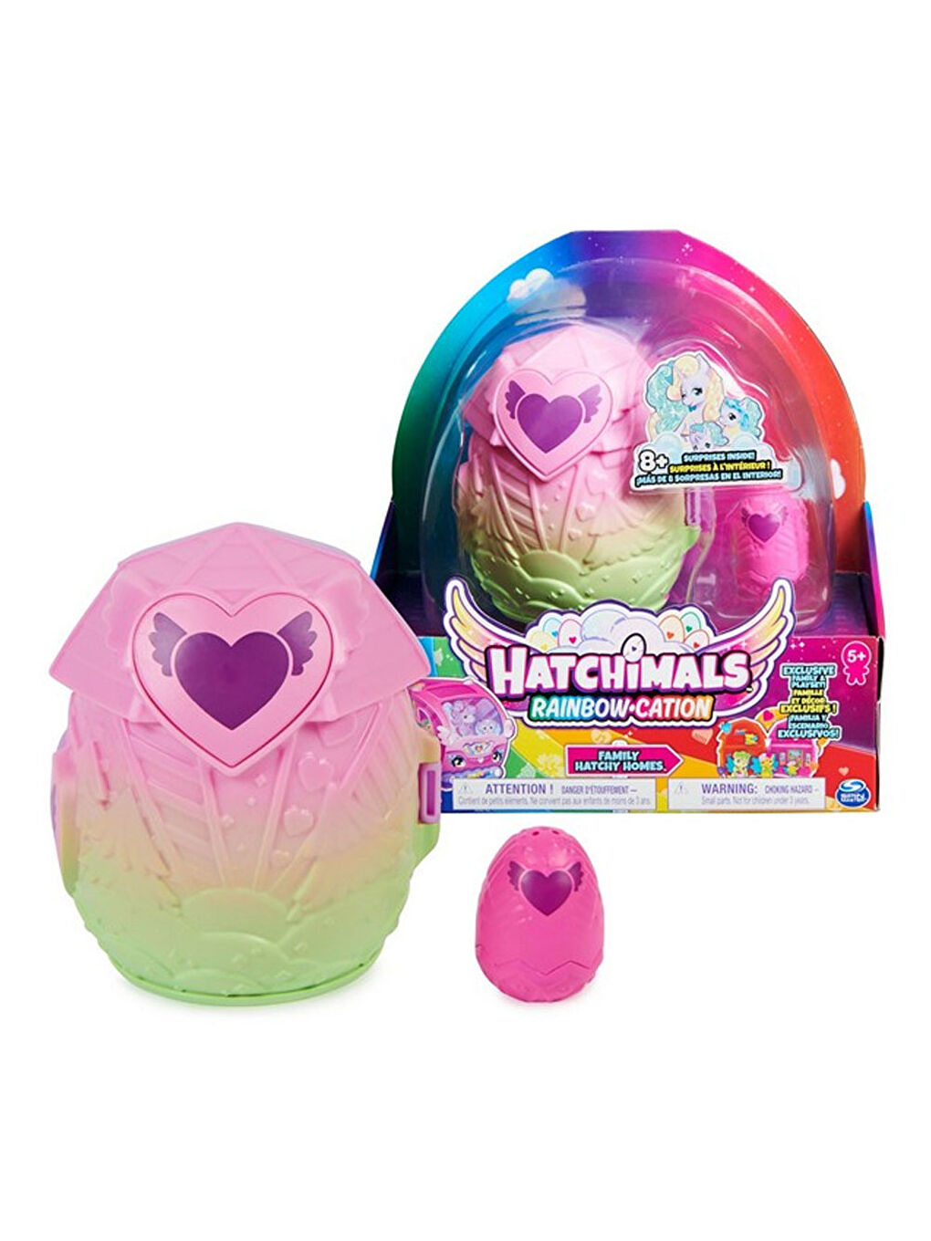 Hatchimals Renksiz House 4 Family Sürpriz Figürler Playset 2 Sezon 6064442