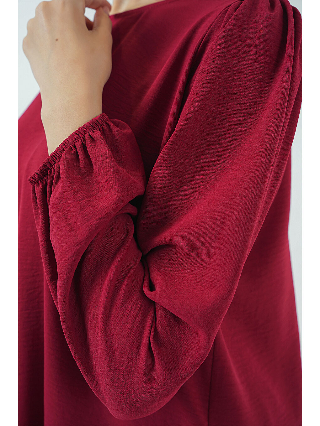 Ayrobin Tunik Pantolon Alt Üst Takım 6712 - Bordo-4