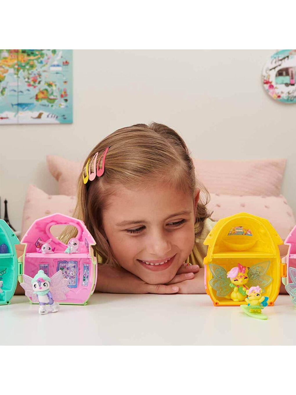 Hatchimals Renksiz House 4 Family Sürpriz Figürler Playset 2 Sezon 6064442 - 2