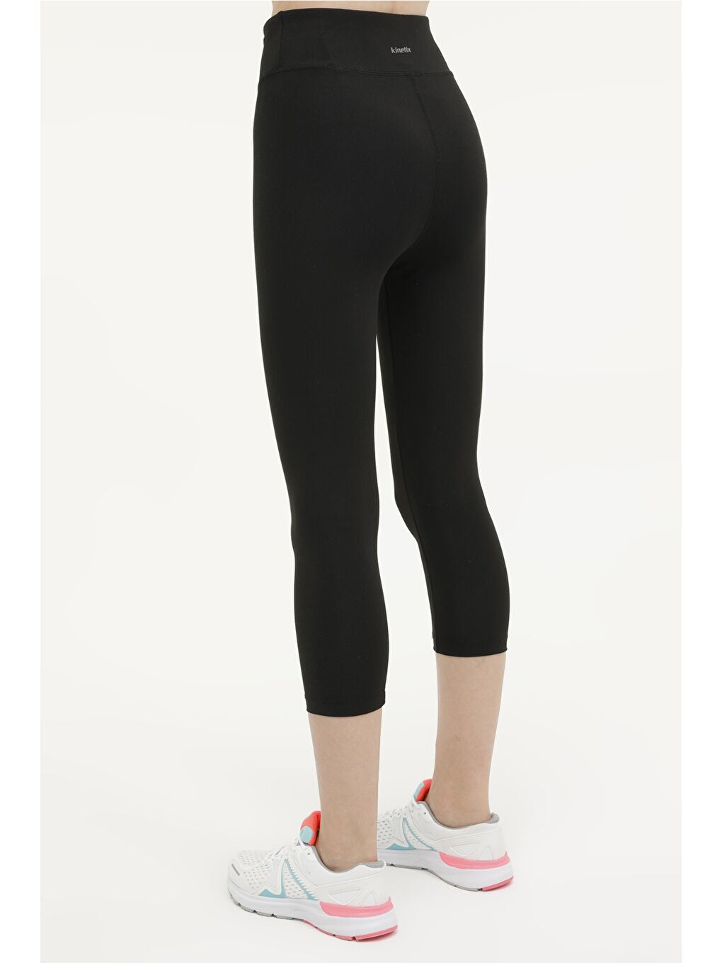 WB 3/4 TAYT 26SN700 4FX Siyah Kadın Tayt-1