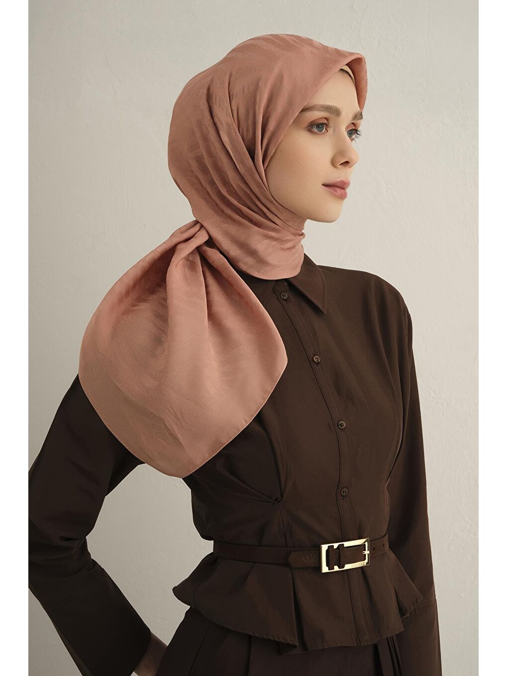 Pembe Pamora Eşarp 1 37-2