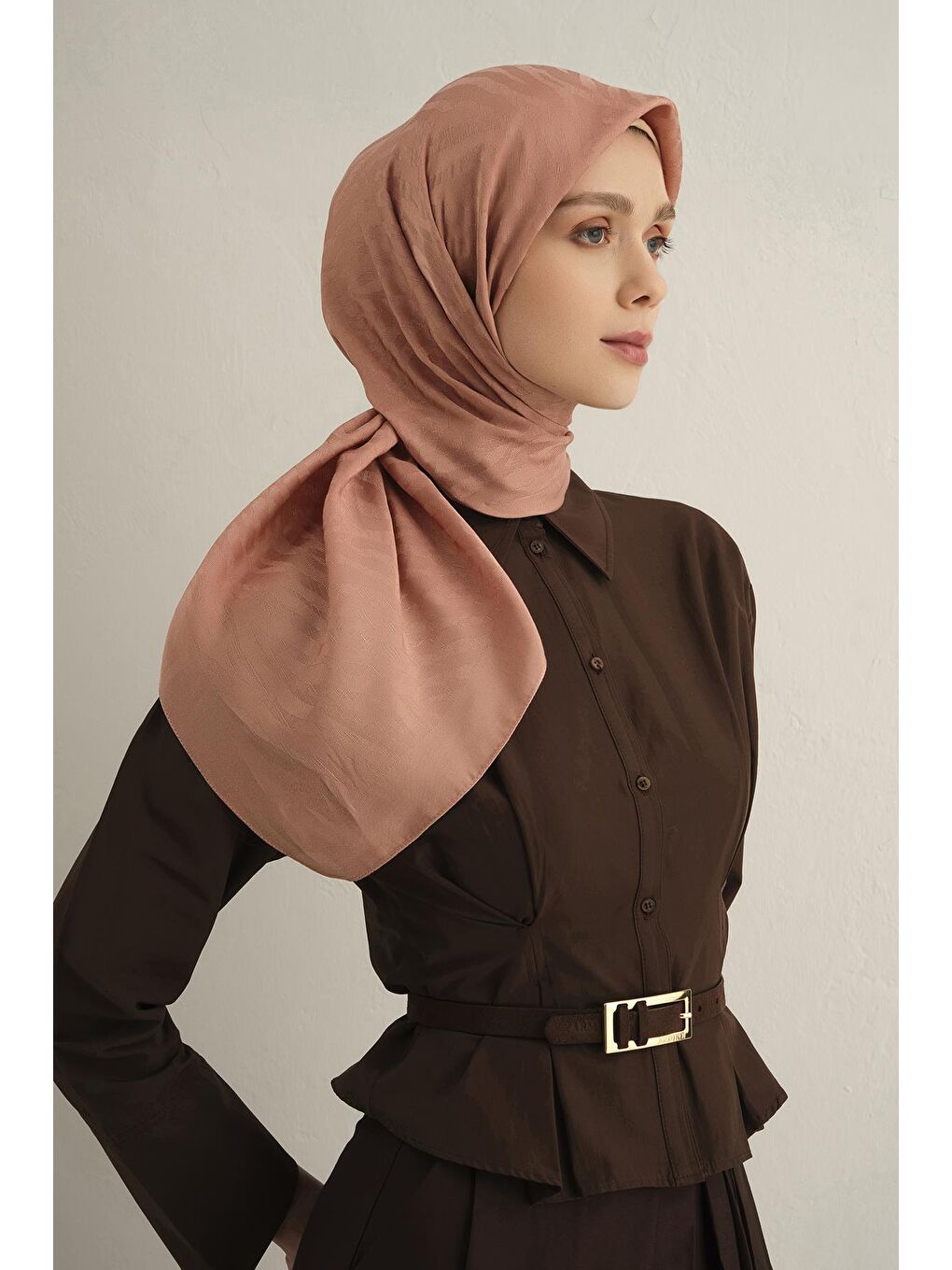 Pembe Pamora Eşarp 1 37-3