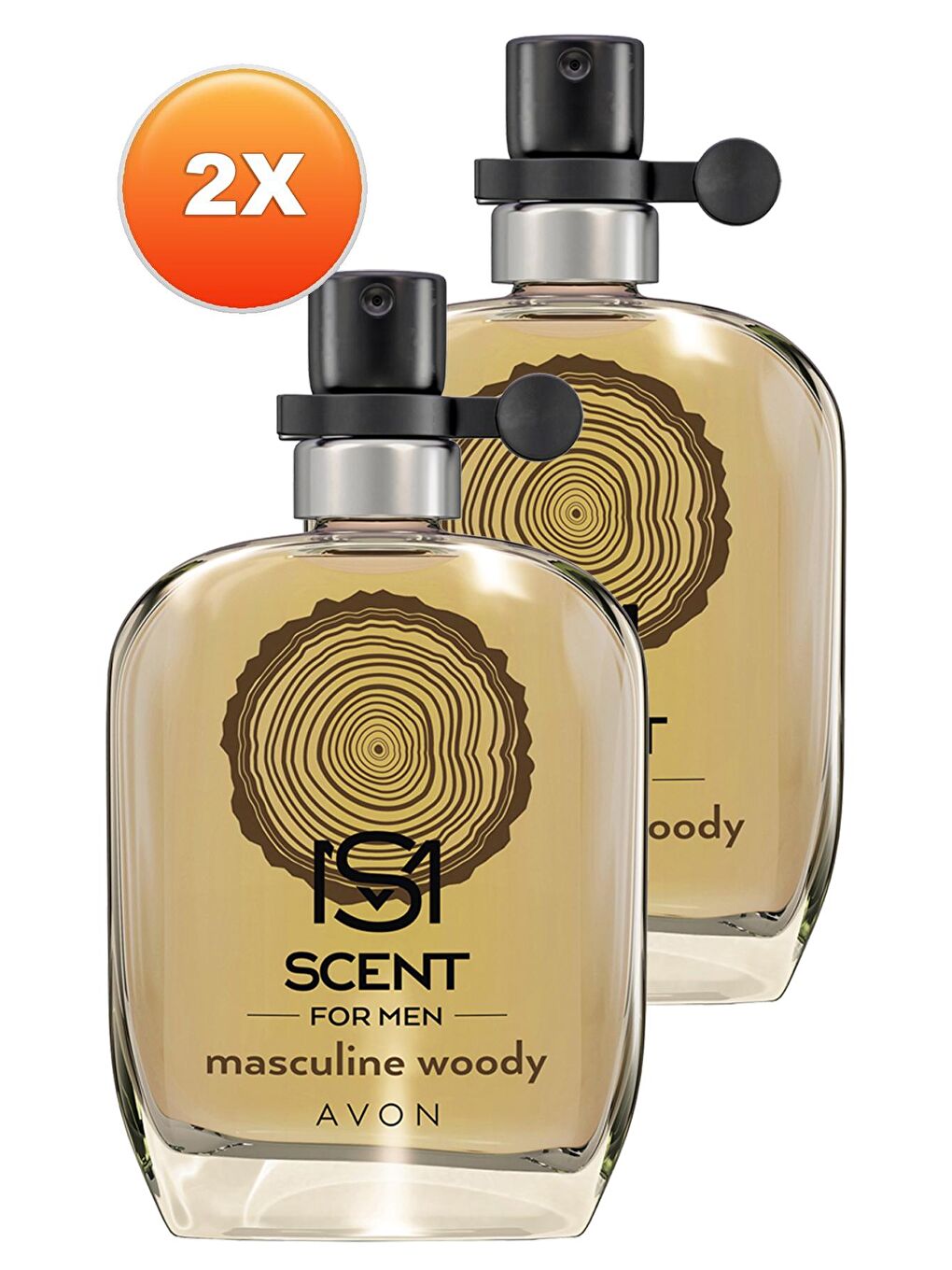 AVON Scent Masculine Woody Erkek Parfüm Edt 30 Ml. İkili Set - 1