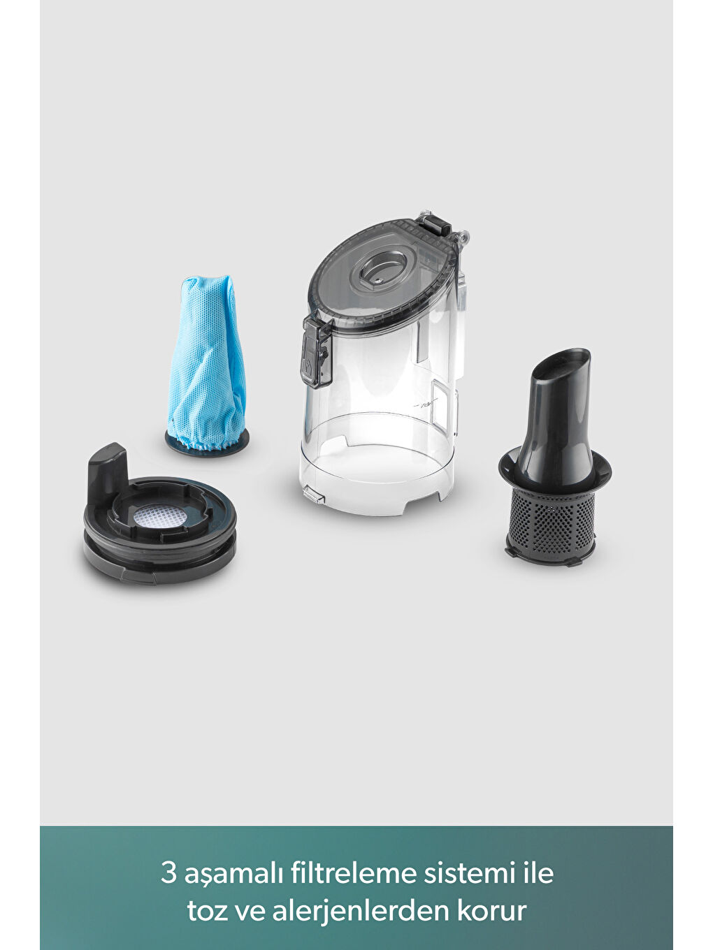 Dustroyer 1272H 2 in 1 Kablolu Dikey Süpürge Siyah-3