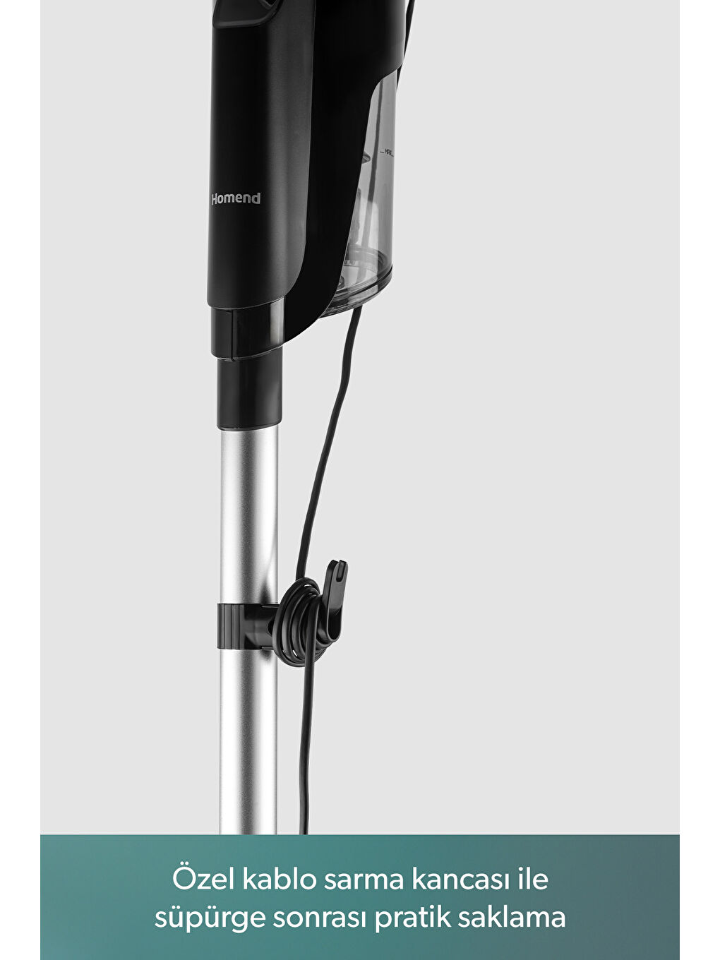 Dustroyer 1272H 2 in 1 Kablolu Dikey Süpürge Siyah-4