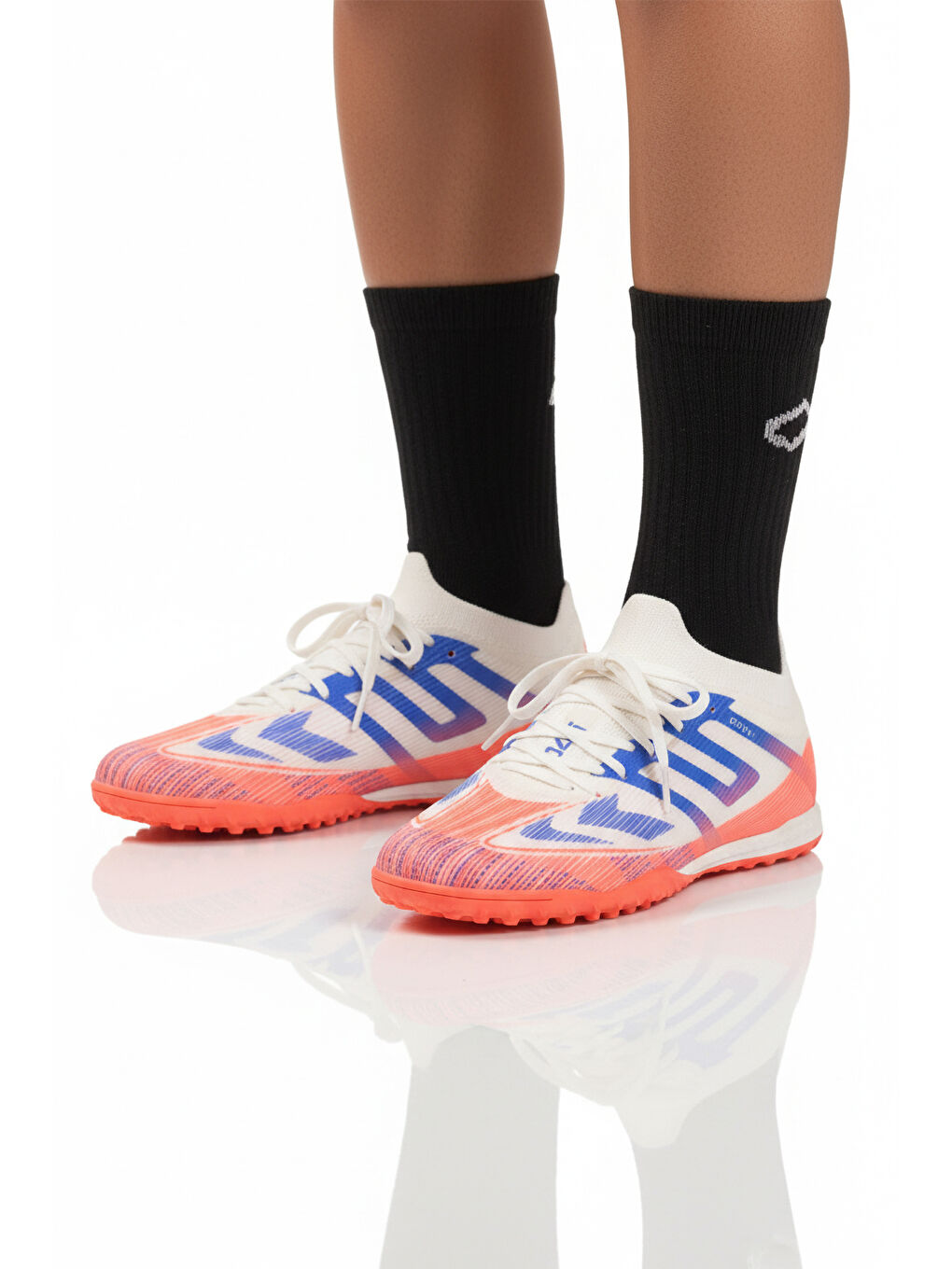 Beyaz Bilekten Lastikli Bağcıklı Unisex Krampon GH-252-149 G