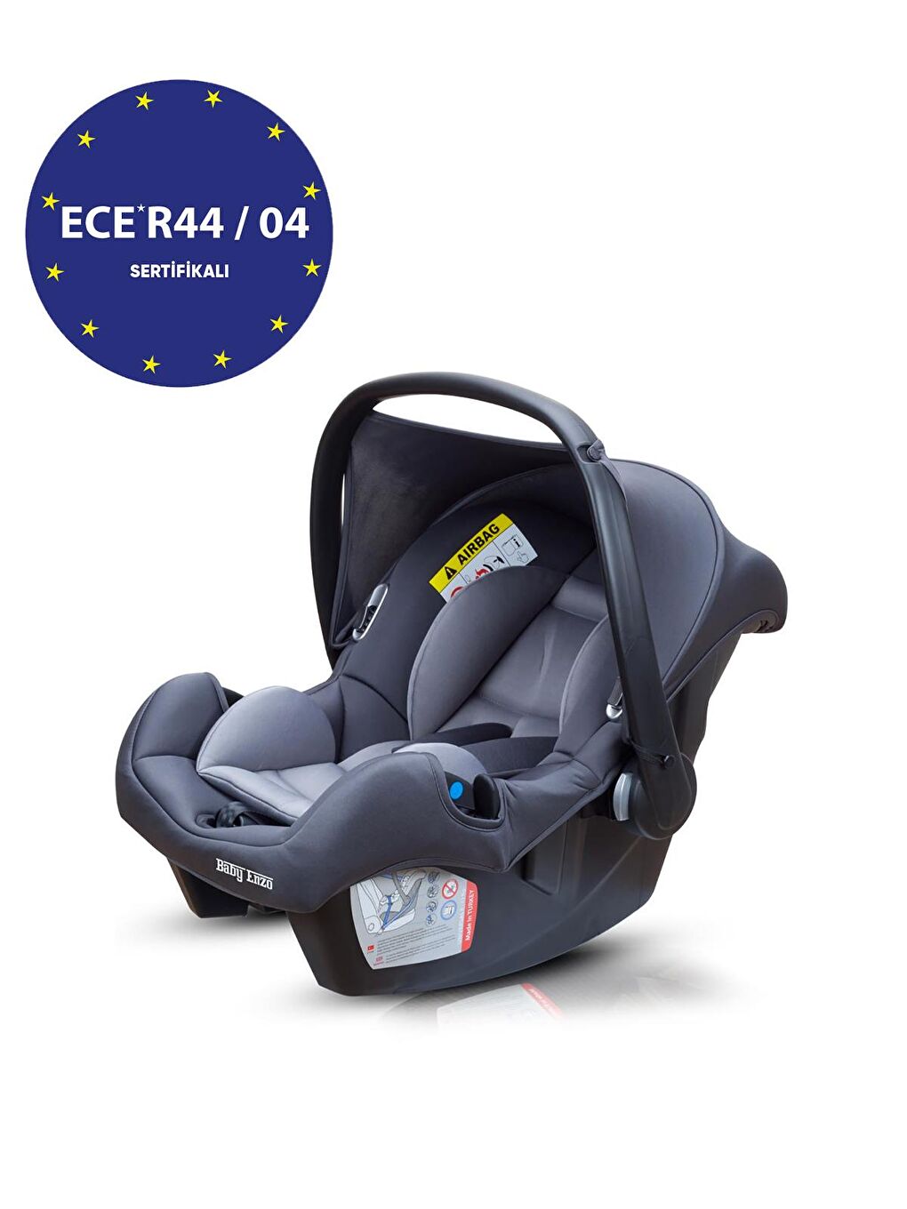 Taşıma Ana Kucağı / Oto Koltuğu 0-13 kg Gri