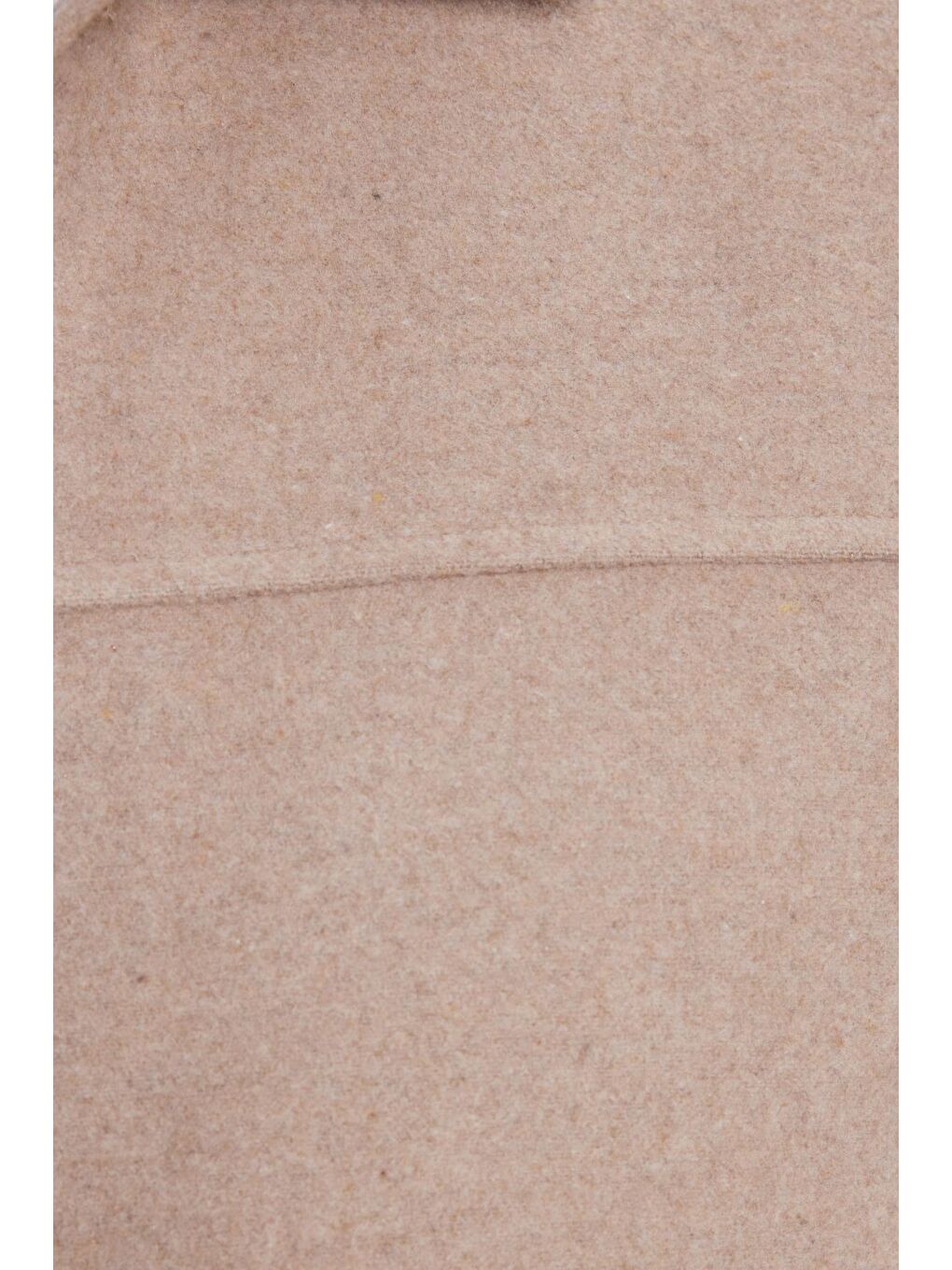 Bej Erkek Relax Fit Rahat Kesim Yandan Flota Cep Oduncu Taş Kaşe Ceket Mont Gömlek-5