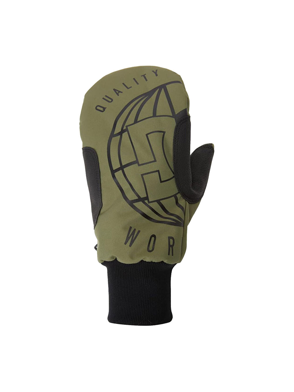 Tribute Mitten Erkek Yeşil Eldiven-1